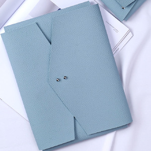 Korean style fashionable leather <b>document</b> <b>bag</b>, clutch tablet <b>bag</b>, A4 envelope <b>bag</b>, multi-functional briefcase, customizable. - Product Image 1
