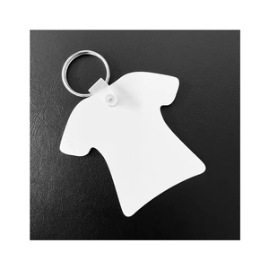 Transfert de chaleur impression porte-clés bricolage métal petit cadeau publicité chaleur Sublimation feuille d'aluminium pour porte-clés - Product Image 4