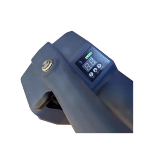 เครื่องรัดสายรัดอัตโนมัติแบบมือถือไฟฟ้า 3200N จอแสดงผลดิจิตอลอุตสาหกรรม สำหรับมัดวัสดุหลายชนิด ประสิทธิภาพสูง ปลดล็อคเร็ว - Product Image 2