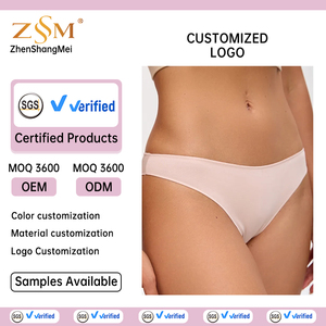Bragas florales sin costuras para <span class=keywords><strong>mujer</strong></span> con decoración de lazo, pantalones vaqueros ajustados invisibles de tiro medio, cintura suave, sin líneas de bragas, estilo diario - Product Image 2