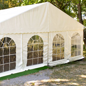 Carpa para fiestas de 20x10 m, carpa para eventos al aire libre, carpa para bodas blanca para eventos de 100, 200, 300, 400, 500 personas - Product Image 1