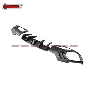 อะไหล่ตกแต่งรถยนต์คุณภาพดีที่สุด คาร์บอนไฟเบอร์แห้ง รุ่นอัพเกรดสไตล์ MSY สำหรับกันชนหลัง Ferrari 812 - Product Image 5