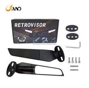 WANOU <span class=keywords><strong>NINJA</strong></span> 400 <span class=keywords><strong>650R</strong></span> rétroviseurs latéraux de moto rétroviseur d'aile de vent - Product Image 2