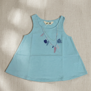 Robe d'été sans manches en coton à imprimé animal pour filles, vêtements décontractés d'été, âges 6 ans et plus - Product Image 2