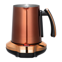 Machine à café expresso personnalisée Leazo Machine à café turque électrique à une tasse avec protection contre la chaleur pour les hôtels