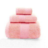 Ensemble de serviettes de bain absorbant en coton de luxe blanc gris qualité hôtel maison voiture avec logo personnalisé
