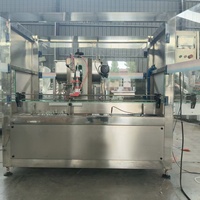 Machine de remplissage de liquides visqueux, machine de remplissage de sauces et de pâtes, machine de remplissage automatique de type servo-piston