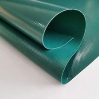 Bâche en toile robuste imperméable à l'eau résistant au feu bâche enduite de PVC de coton pour revêtement de meubles de toit de voiture en plein air