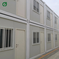 Chine usine 20 pieds préfabriqué luxe moderne Qatar Flat Pack Villa 2 3 4 chambres maison conteneur maison 20 pieds 40 pieds options de taille en acier