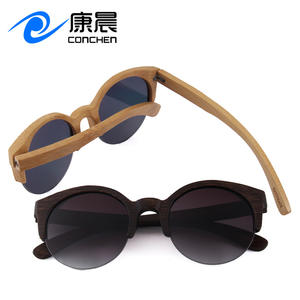Gafas de Sol de Bambú Conchen Unisex UV400 con Lentes de PC, Protección Solar, Moda para Exteriores, Hechas en Wenzhou B2012 - Product Image 2