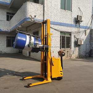 Precio barato Semi Electric Drum Lifter Portable Cum Tilter <span class=keywords><strong>Hand</strong></span> <span class=keywords><strong>Truck</strong></span> para cubo de metal - Product Image 6