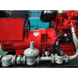 커민스 400Kw 500Kw 600Kw 800Kw 천연 가스 자동 시작 원격 고효율 수냉식 오픈 프레임 터빈 발전기 세트 - Product Image 3