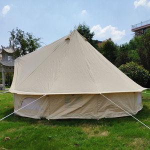 Tenda Safari di Lusso per Glamping 4 Stagioni, Tenda a Campana Grande per Feste all'Aperto e Matrimoni, Impermeabile in Tessuto Oxford Poliestere - Product Image 3