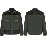 Uniforme d'usine de vêtements de travail d'été à manches en coton de haute qualité pour les vêtements de travail de sécurité pour adultes