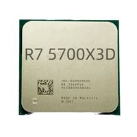 Processeur de bureau Ryzen7 5700X3D 8 cœurs 3,0 GHz 14 nm Socket AM4 Zen 3 16 threads jusqu'à 4,1 GHz sans ventilateur pour 7
