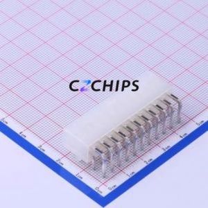 C4201WR-F-2x11P Wire-to-Board Pin Header Bent Lead Through Hole,P=4.2mm Connector 2x11P 4.2mm Right Angle Insert 22P - Product Image 2