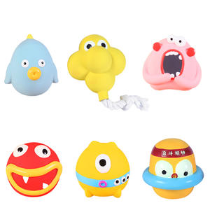 Juguete para Perros de Látex Natural Resistente a Mordidas, Juguete Molar con Sonido, Interactivo y de Movimiento, Artículos para Mascotas - Product Image 4