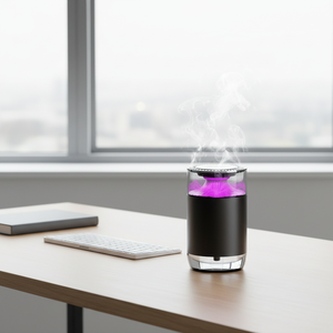 Logo personalizzato Mini deodorante elettrico portatile diffusore di fragranze Dispenser olio essenziale per auto aromaterapia batteria - Product Image 3