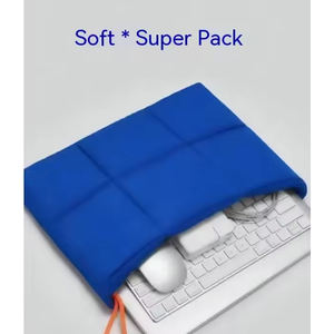 13-15.6 इंच मैकबुक एयर/प्रो एम 1/एम 2 और एसर एसस एचपी डेल आदि के साथ लैपटॉप के लिए नरम फ्फी आस्तीन मामला कार्यालय और अध्ययन का उपयोग। - Product Image 5