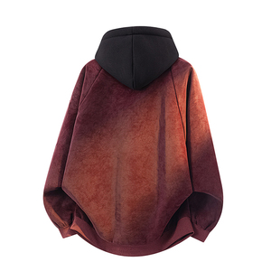 <span class=keywords><strong>Giacca</strong></span> <span class=keywords><strong>in</strong></span> Pelle PU con Cappuccio Effetto Due Pezzi per <span class=keywords><strong>Uomo</strong></span>, Design Decorativo con Cerniera, Stile Vintage Casual per Autunno/Primavera - Product Image 6