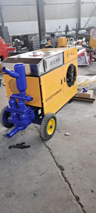 bibo Lingqiao <b>Small</b> Gypsum Self-leveling Mortar Conveying <b>Pump</b> Is Suitable for Mortar Conveying and Spray Application - Product Image 5