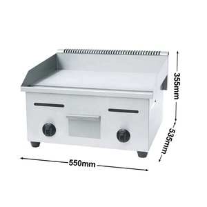 Mô hình mới phẳng hàng đầu thép không gỉ nhỏ vỉ nướng gas ngoài trời vỉ nướng di động nướng gas - Product Image 5