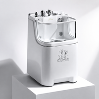 Système de drainage rapide Dpbathe pour le bain et le toilettage des chiens, pour un flux de travail efficace
