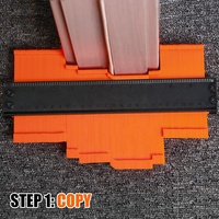 Gabarit de contour réglable de 5 et 10 pouces avec verrouillage pour copie précise des formes irrégulières pour le bricolage, l'industrie, OEM/ODM
