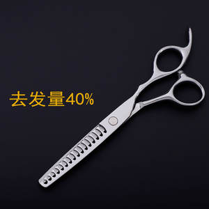 Ciseaux à cheveux en acier inoxydable, 6 pouces, 30 dents, argentés, pour usage en salon, fabriqués à Zhangjiagang - Product Image 5
