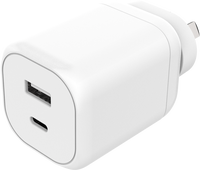Chargeur rapide GaN 45W OEM ODM 2 ports USB pour ordinateur portable, tablette, chargeur USB C universel, logo personnalisé