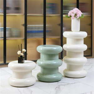 Kreativer nordischer runder Beistelltisch für Zuhause, Sofa und praktischer Kunststoff - Product Image 1