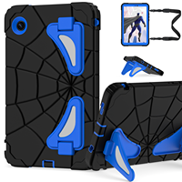 Étui antichoc pour enfants avec motif anime pour Samsung Tab A11 8.7 2025 Tab A9 8.7 2023 avec support et sangle d'épaule, coque de protection robuste OEM ODM