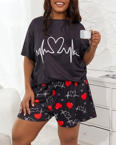 Fabricants OEM ODM Logo personnalisé Pyjama Imprimé Léopard <span class=keywords><strong>Nuisette</strong></span> pour Grosse <span class=keywords><strong>Femme</strong></span> <span class=keywords><strong>Femme</strong></span> <span class=keywords><strong>Grande</strong></span> <span class=keywords><strong>Taille</strong></span> Vêtements de Nuit Pyjamas Décontractés 2026 - Product Image 2