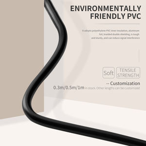 <span class=keywords><strong>Cable</strong></span> Adaptador <span class=keywords><strong>USB</strong></span> C Macho a <span class=keywords><strong>Micro</strong></span> <span class=keywords><strong>USB</strong></span>-B Macho Chapado en Oro, Carga Rápida de 5 Gbps, <span class=keywords><strong>Cable</strong></span> de Datos <span class=keywords><strong>USB</strong></span> de Alta Velocidad Específico para HDD, <span class=keywords><strong>OTG</strong></span> de 0.5 m - Product Image 3