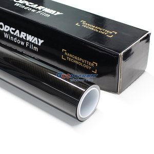 Película de vinilo para envolver el coche, película de decoración de alta calidad, Ultra brillante, Color carbono 7D 9D, 1,52x18M - Product Image 2