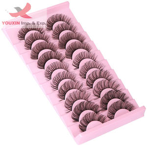 Faux cils en vison synthétique faits main FENGFLY, courbure D, effet naturel et léger, vente chaude 2022, pour achats groupés à prix réduit - Product Image 5