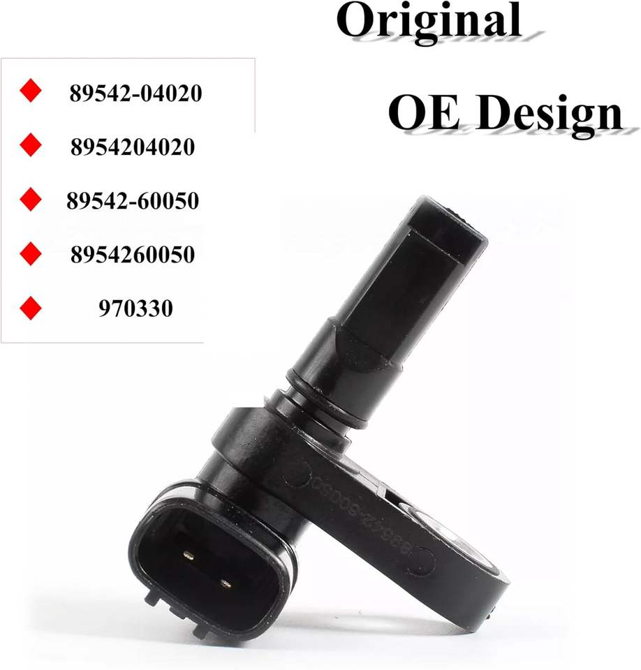 89542-04020 8954204020 89542-60050 Front Rear Right Left ABS Wheel Speed Sensorfor Toyota Tacoma 2005-2018 4Runner Sensor Parts Image 3