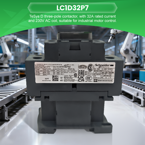 Contactor Trifásico de CA de 230 V TeSys D de Automatización Industrial Original Nuevo de la Marca Schneider LC1D32P7 - Product Image 3