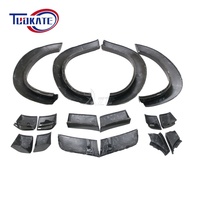 Extensions d'ailes en fibre de carbone pour Dodge Challenger SRT Hellcat 2015-2018, élargisseurs d'arche de roue