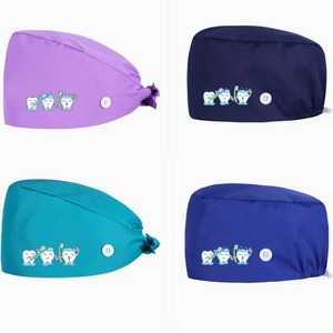 Cappello Chirurgico Unisex Regolabile per Dentisti e Infermieri, Berretto in Cotone per Sala Operatoria e Uso Ospedaliero - Product Image 4