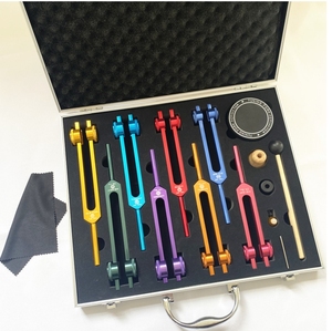 Chuyên Nghiệp 8Pcs Y Tế Chakra Điều Chỉnh Dforks Set Đầy Màu Sắc Hợp Kim Nhôm Cho Trung Quốc Năm Mới Lễ Kỷ Niệm - Product Image 2