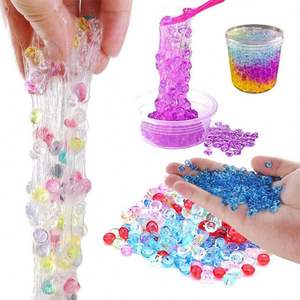 Juguete Educativo DIY en Oferta, Kit de Slime Transparente con Arcilla de Colores y Plástico para Niños - Product Image 1