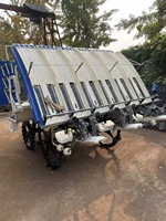 Transplanteur de riz à grande vitesse modèle 2ZG-6C, machine à planter le riz autopropulsée à 6 rangs pour rizières