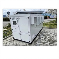 Nouvelle station de charge rapide DC hors réseau pour véhicules électriques solaires de 60 kW, 120 kW, 150 kW avec stockage de batterie pour usage commercial/industriel
