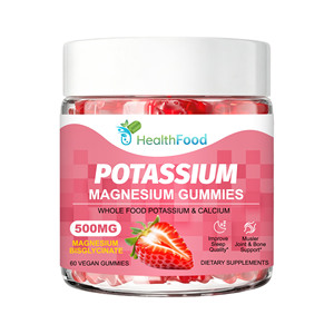 Premium Custom <b>Herbal</b> <b>Supplement</b> Potassium Magnesium Gummies Contains Vitamin D3 With Vitamin C Boost Electrolyte Balance - Product Image 1