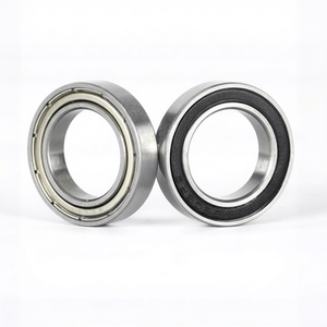 Roulement à billes à gorge profonde en acier inoxydable SUS304 S6803 RS ZZ 17x26x5mm, non magnétique, résistant à la corrosion, pour équipement alimentaire et maritime - Product Image 1