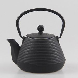 Nhật Bản Phong Cách Hiện Đại Đúc Sắt Ấm Đun Nước Thân Thiện Với Môi Hộ Gia Đình Đơn Giản Đồng Bằng Ấm Trà Bán Buôn Trà Cà Phê Bộ Trà - Product Image 2