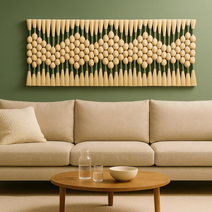 Thêm lớn sphericity bóng macrame Bong Bóng đầu giường hoặc lomas tường treo nghệ thuật Thiết kế trang trí nội thất trang trí tường cho sang trọng - Product Image 3