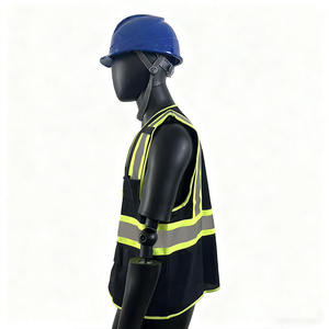 Vêtement de travail de sécurité à haute visibilité avec bandes réfléchissantes / Vêtement de travail pour l'ingénierie de la construction, l'<span class=keywords><strong>inspection</strong></span> de l'assainissement, veste de travail - Product Image 2