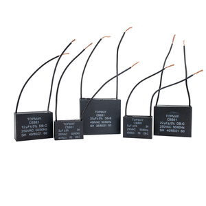 Condensador de Ventilador <span class=keywords><strong>CBB61</strong></span> de 12uF 250VAC, Condensador de Película de Polipropileno Metalizado para CA, Producto Topmay - Product Image 3